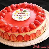 recette Fraisier