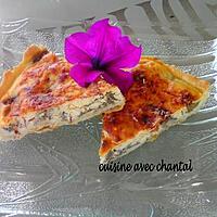 recette tarte aubergine ,jambon cru et ricotta