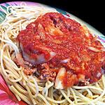 recette Spaguettis Tuna Bolognaise !