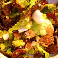 recette Une Envie de Salade Lardons Oeufs Dur