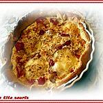 recette Tartes aux piquillos (poivrons rouges) et cabécou