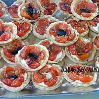 recette mini pizza de tomates cerises