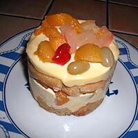 recette Gâteau italien à la salade de fruits