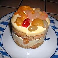 recette Gâteau italien à la salade de fruits