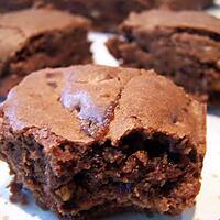 recette BROWNIE AUX NOIX DE MACADAMIA CARAMELISEES