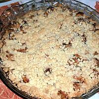 recette Crumble aux pommes et sa chantilly