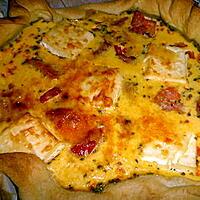 recette Quiche tomate kiri épice