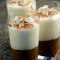 recette Mousses aux 2 chocolats