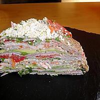 recette LE MILLE CREPE