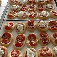 recette Minis pizzas