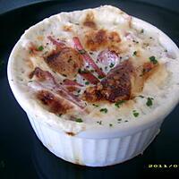 recette oeuf miroir aux allumettes de bacon