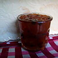 recette confiture  pomme / raisin sec