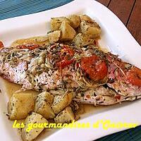 recette Poisson au four en toute simplicité (vivaneau ou dorade)