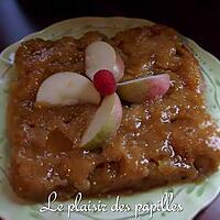 recette Pouding aux pommes