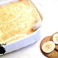 recette Banana Pudding/ Pudding à la banane