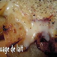 recette Cabécou fondu aux 2 pommes