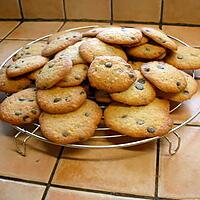 recette Cookies aux pépites de chocolat