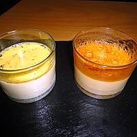 recette CREME VANILLE ET CARAMEL