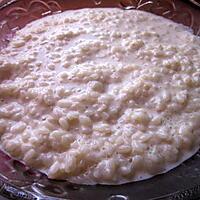 recette RIZ AU LAIT