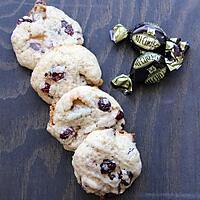 recette Cookies aux Michokos & aux cranberries