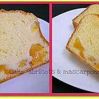 recette Cake abricots & mascarpone