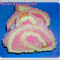 recette buche aux litchis