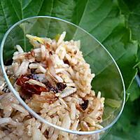 recette Salade de riz , tomates séchées , olives et soja