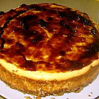 recette Cheese-cake amandes-abricot