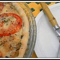 recette Tarte au thon, moutarde et tomate