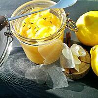 recette Lemon curd "au micro ondes"