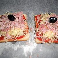 recette Pizza sur toast