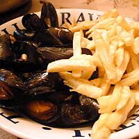 recette Moules - Frites