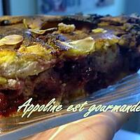 recette Tarte aux prunes et aux poires