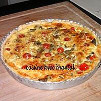 recette tarte poivrons et tomates cerises