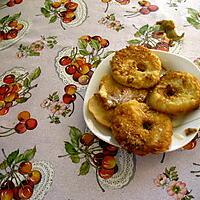 recette BEIGNETS AUX POMMES