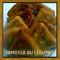 recette SAMOSSA AUX LEGUMES ET VIANDE HACHEE.