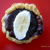 recette tartelettes choco-banane