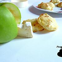 recette Cookies salés : pomme camembert