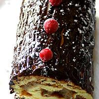 recette Bûche de Noël aux marrons