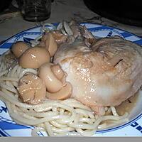 recette Cuisse de poulet au cidre