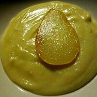 recette CREME DE PANAIS AUX POIRES