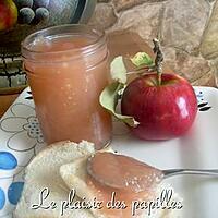 recette Compote de pommes à la vanille