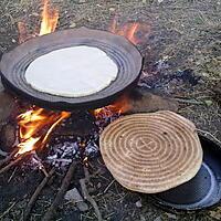 recette BONNE " GALETTE SUR FEU DE BOIS "