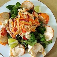 recette Salade de homard ou langouste