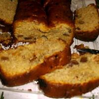 recette Cake aux fruits confits et raisins secs.