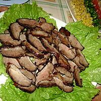 recette Magret de canard au miel