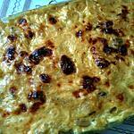 recette GRATIN DAUPHINOIS A LA MOUTARDE  AUX CHAMPIGNONS ET POIREAUX