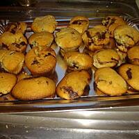 recette Muffins au chocolat et Madeleines au chocolat. et noix de coco.rapée.