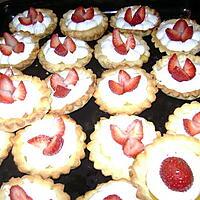 recette Tartelettes aux fraises