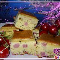 recette gateau de jambon